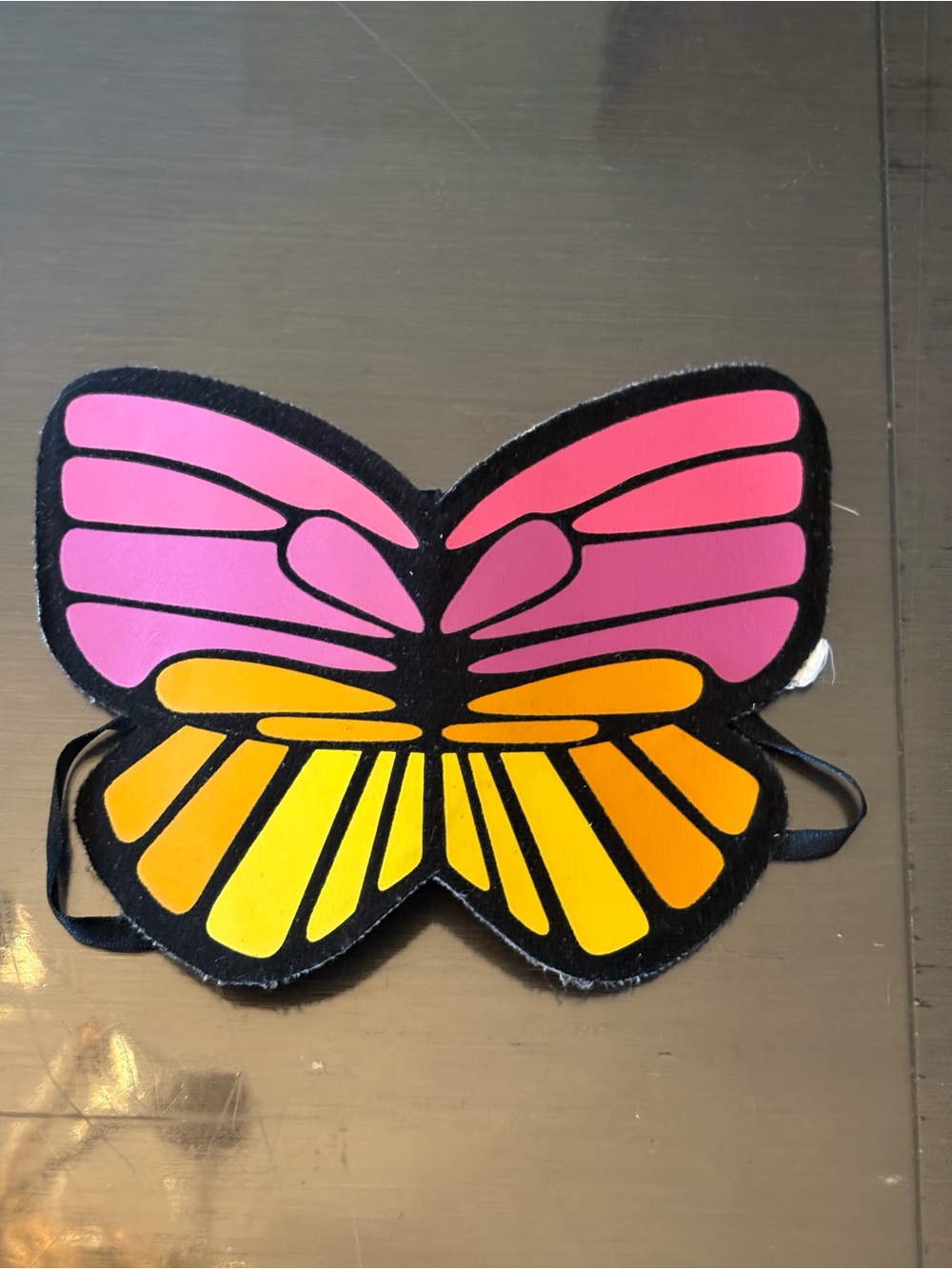 Bitty Baby Bright Butterfly Dress-Up Wings in Pink and Yellow